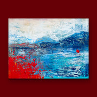 Coast To Coast <br>22.9x30.5x2.5 cm<br>9”x12”x1”