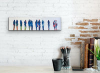 Coexistence<br>15.2x61x4 cm<br>6"x24"x1.6"