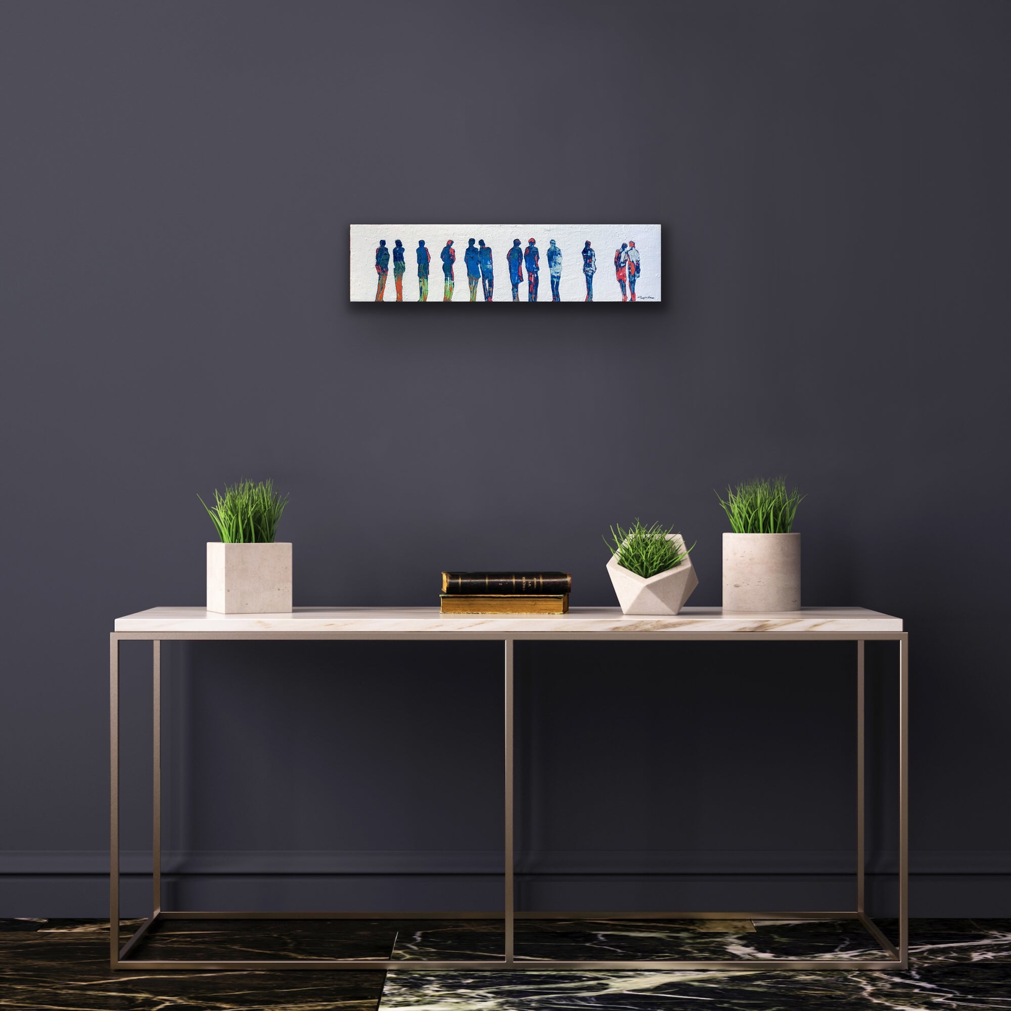 Coexistence<br>15.2x61x4 cm<br>6"x24"x1.6"
