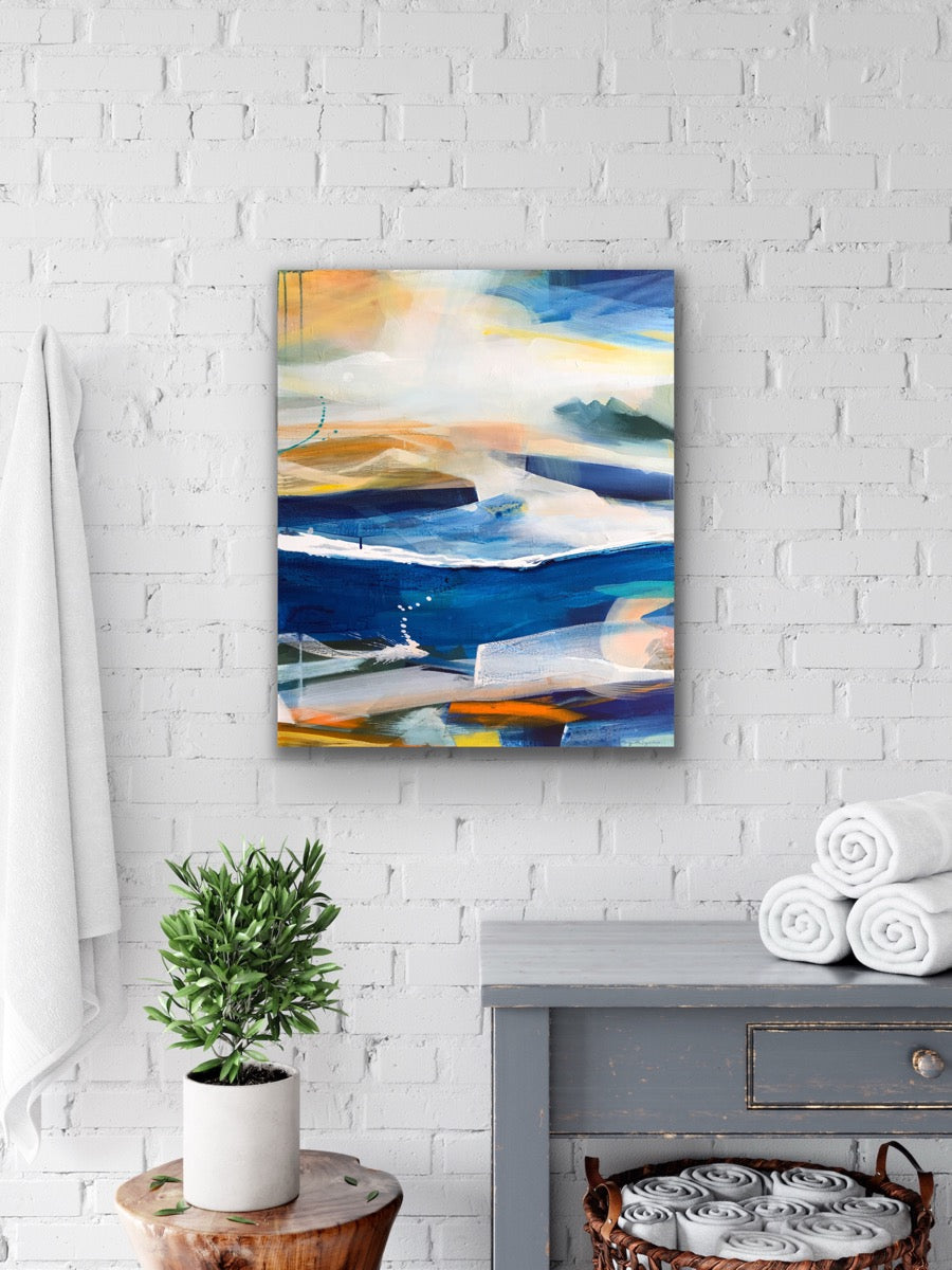 Entourage <br>91.4x76.2x3.8 cm<br>36”x30”x1.5”