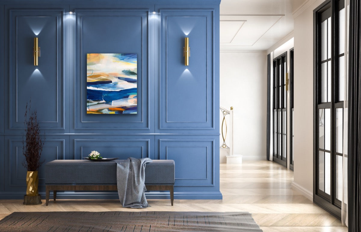 Entourage <br>91.4x76.2x3.8 cm<br>36”x30”x1.5”