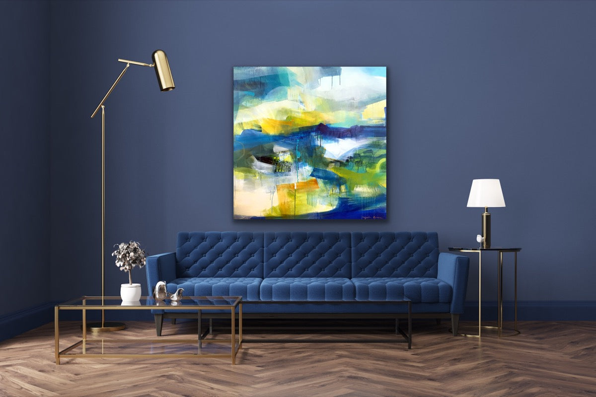 If The Dream Came True <br>101.6x101.6x3 cm<br>40”x40”x1.2”