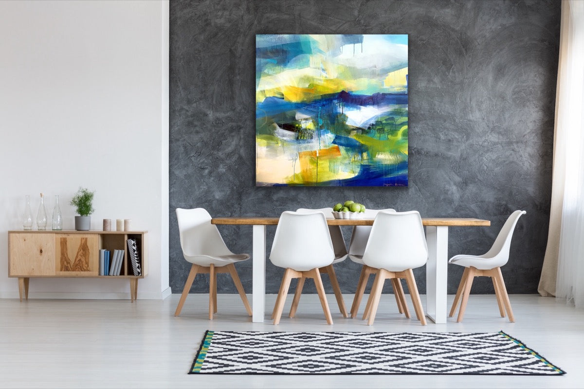 If The Dream Came True <br>101.6x101.6x3 cm<br>40”x40”x1.2”