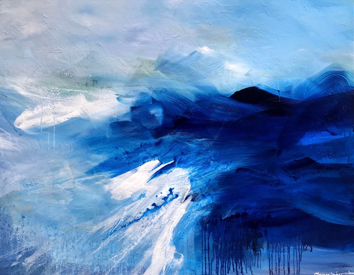 Instant Feeling <br>91.4x121.9x3.8 cm<br>36”x48”x1.5"