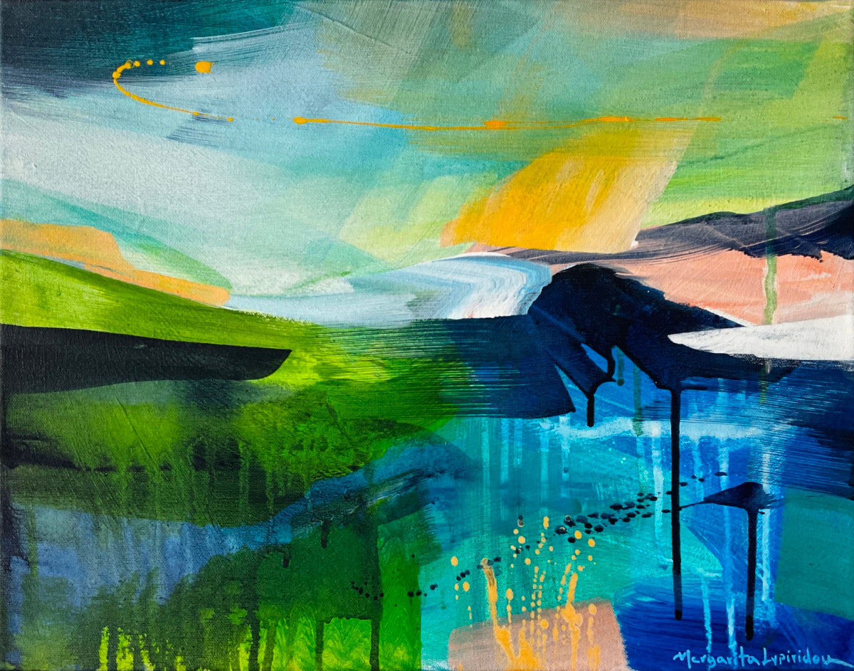 Silent Break <br>35.6x45.7x3.8 cm<br>14”x18”x1.5"