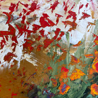 Flowers Everywhere Tonight<br>30x122x3.8 cm<br>12"x48"1.5"