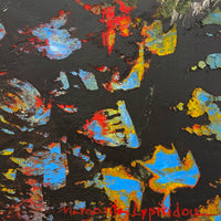 Flowers Everywhere Tonight<br>30x122x3.8 cm<br>12"x48"1.5"