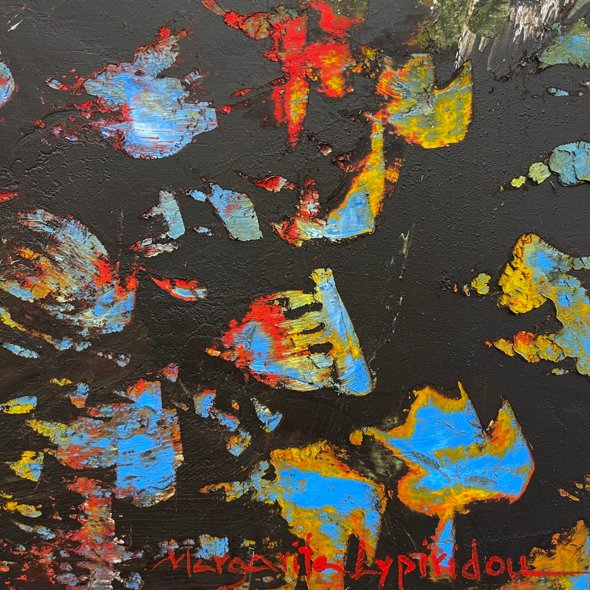 Flowers Everywhere Tonight<br>30x122x3.8 cm<br>12"x48"1.5"