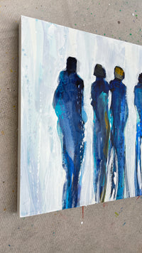 For One Another <br>30.5x147x2 cm<br>12”x57.9”x0.8”