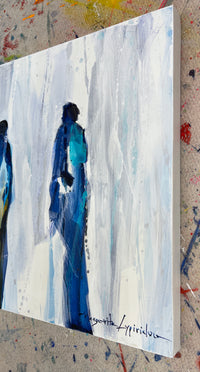For One Another <br>30.5x147x2 cm<br>12”x57.9”x0.8”