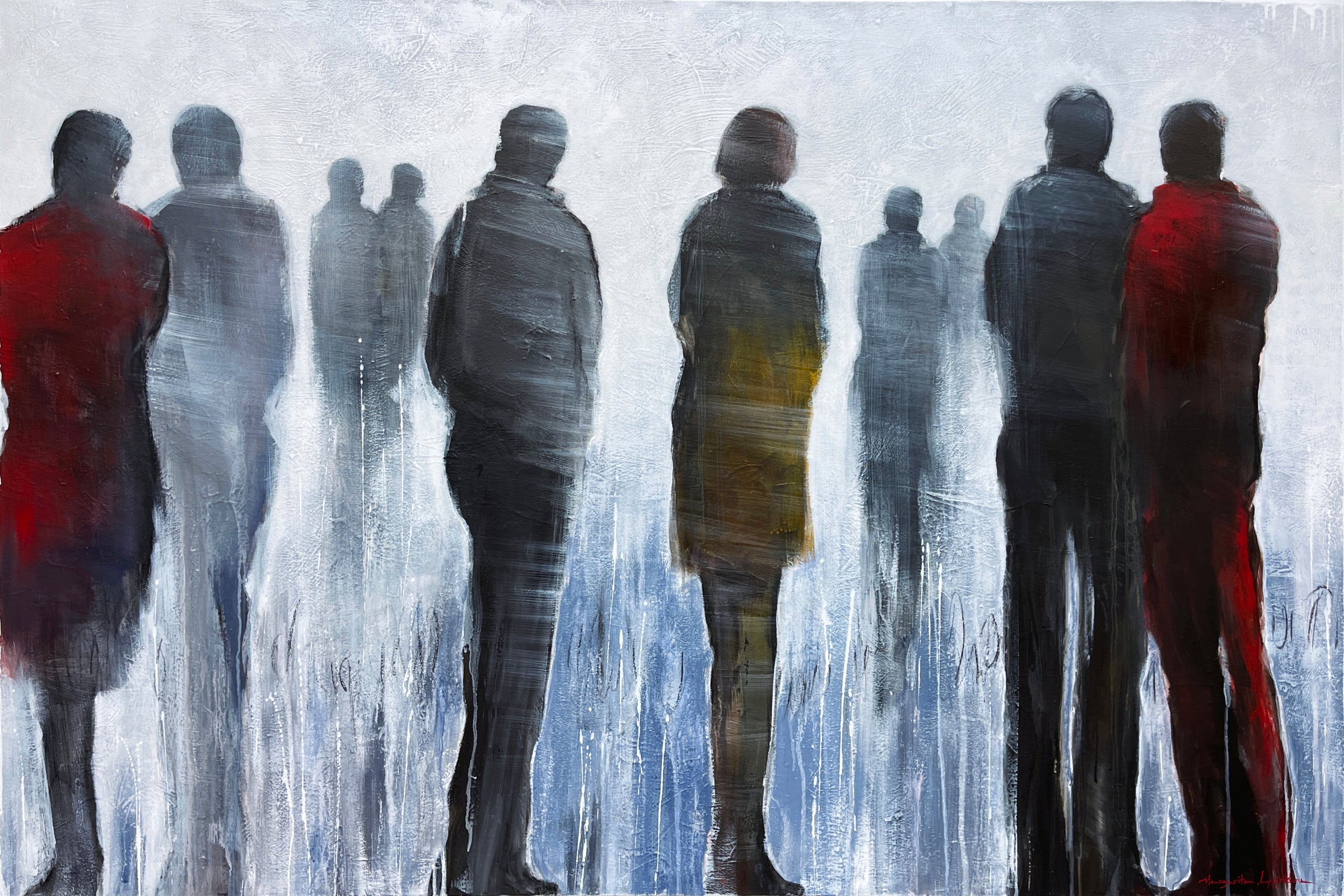 On Les Regarde<br>102x152x4 cm<br>40"x60"x1.6"