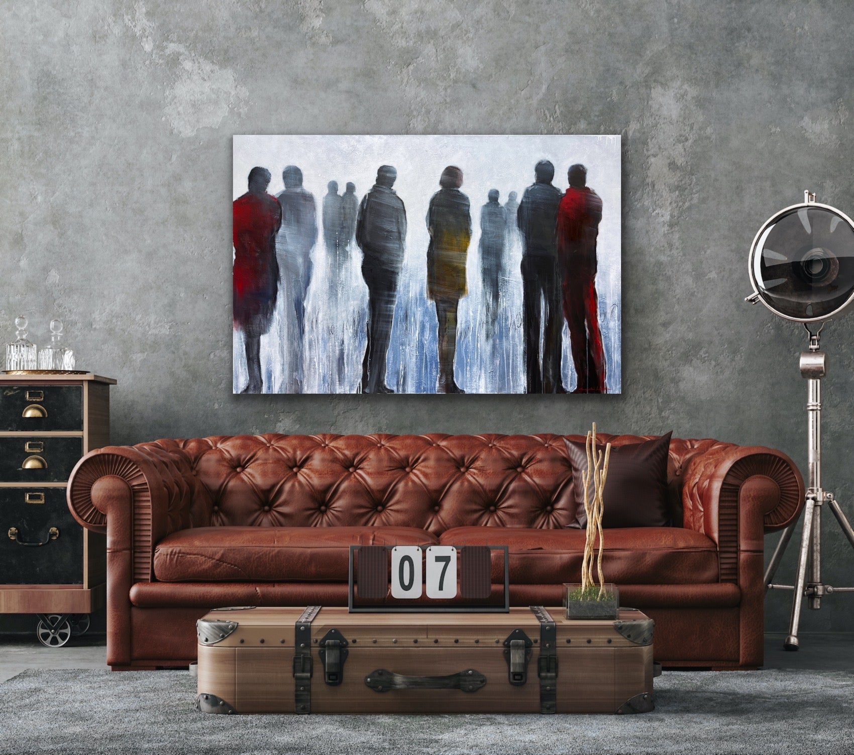 On Les Regarde<br>102x152x4 cm<br>40"x60"x1.6"