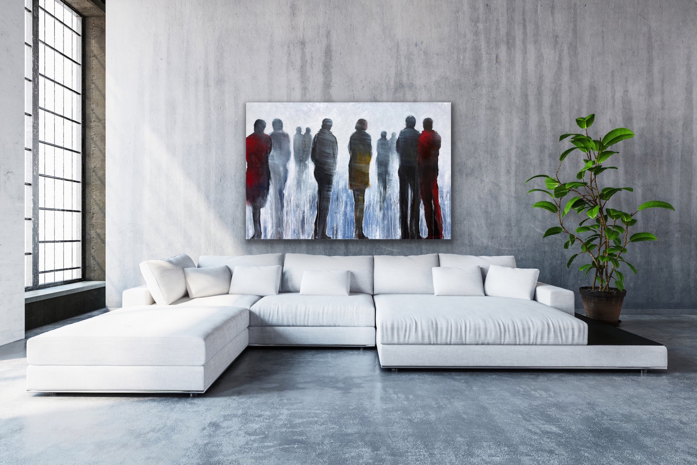 On Les Regarde<br>102x152x4 cm<br>40"x60"x1.6"