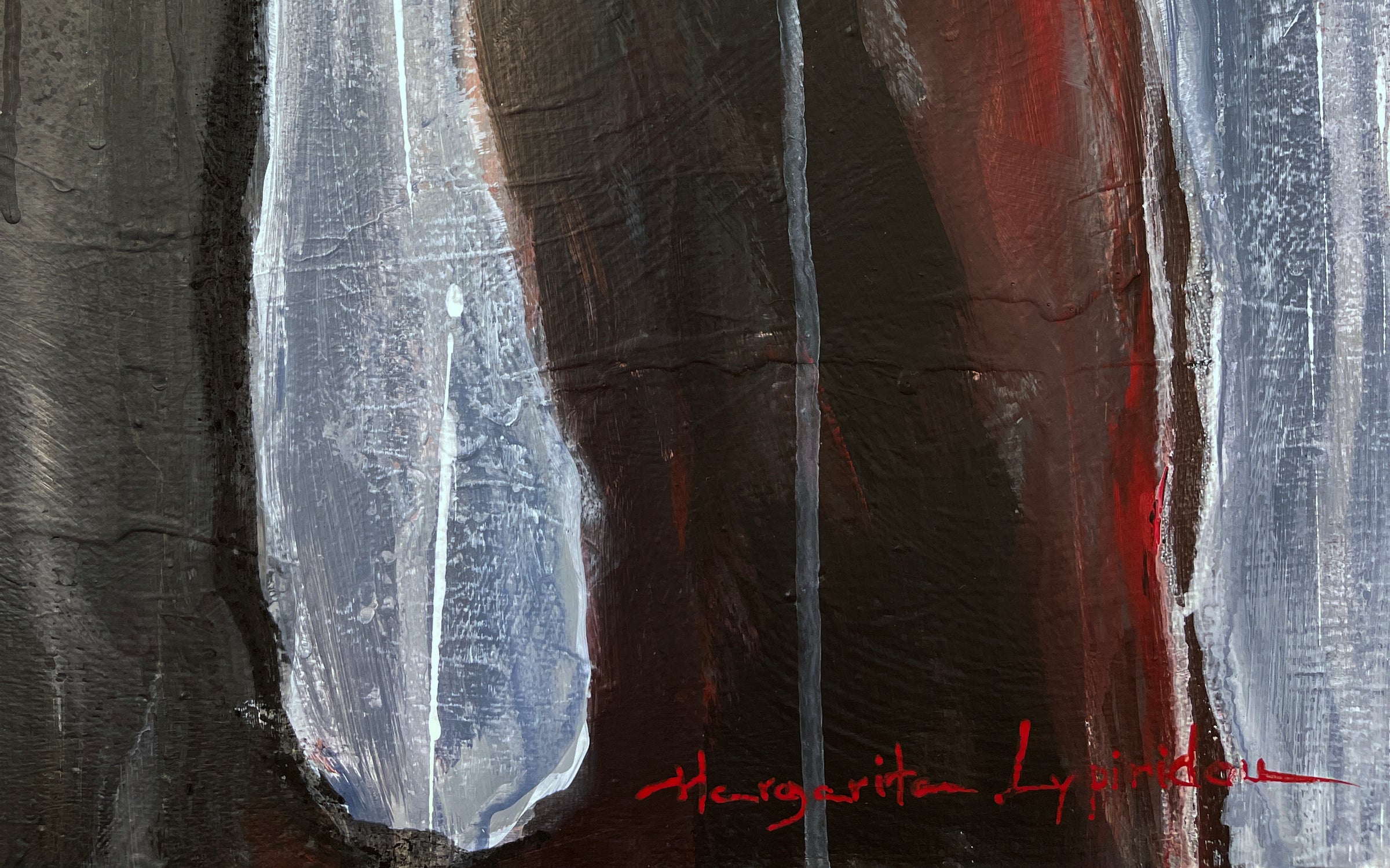 On Les Regarde<br>102x152x4 cm<br>40"x60"x1.6"