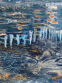 River Delta<br>50.8x50.8x3.8cm<br>20”x20”x1.5”