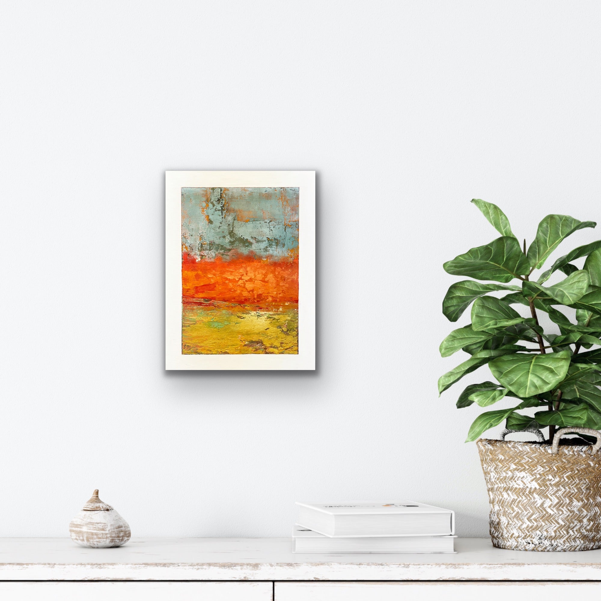 Sunrise <br>30.5x22.9x2.5 cm<br>12”x9”x1”