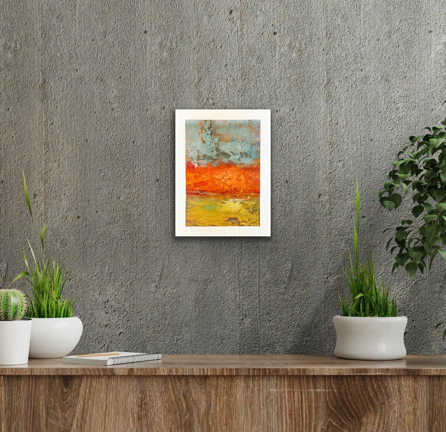 Sunrise <br>30.5x22.9x2.5 cm<br>12”x9”x1”