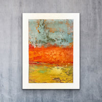 Sunrise <br>30.5x22.9x2.5 cm<br>12”x9”x1”