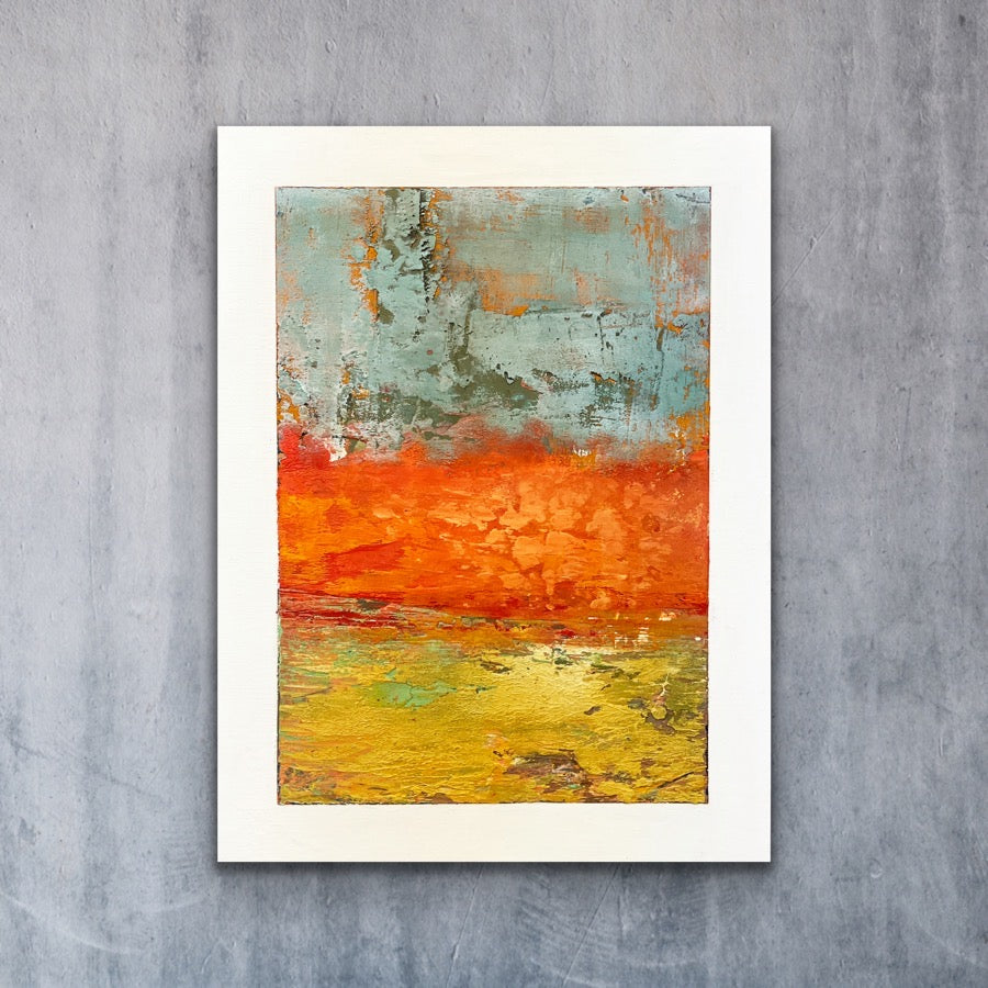 Sunrise <br>30.5x22.9x2.5 cm<br>12”x9”x1”
