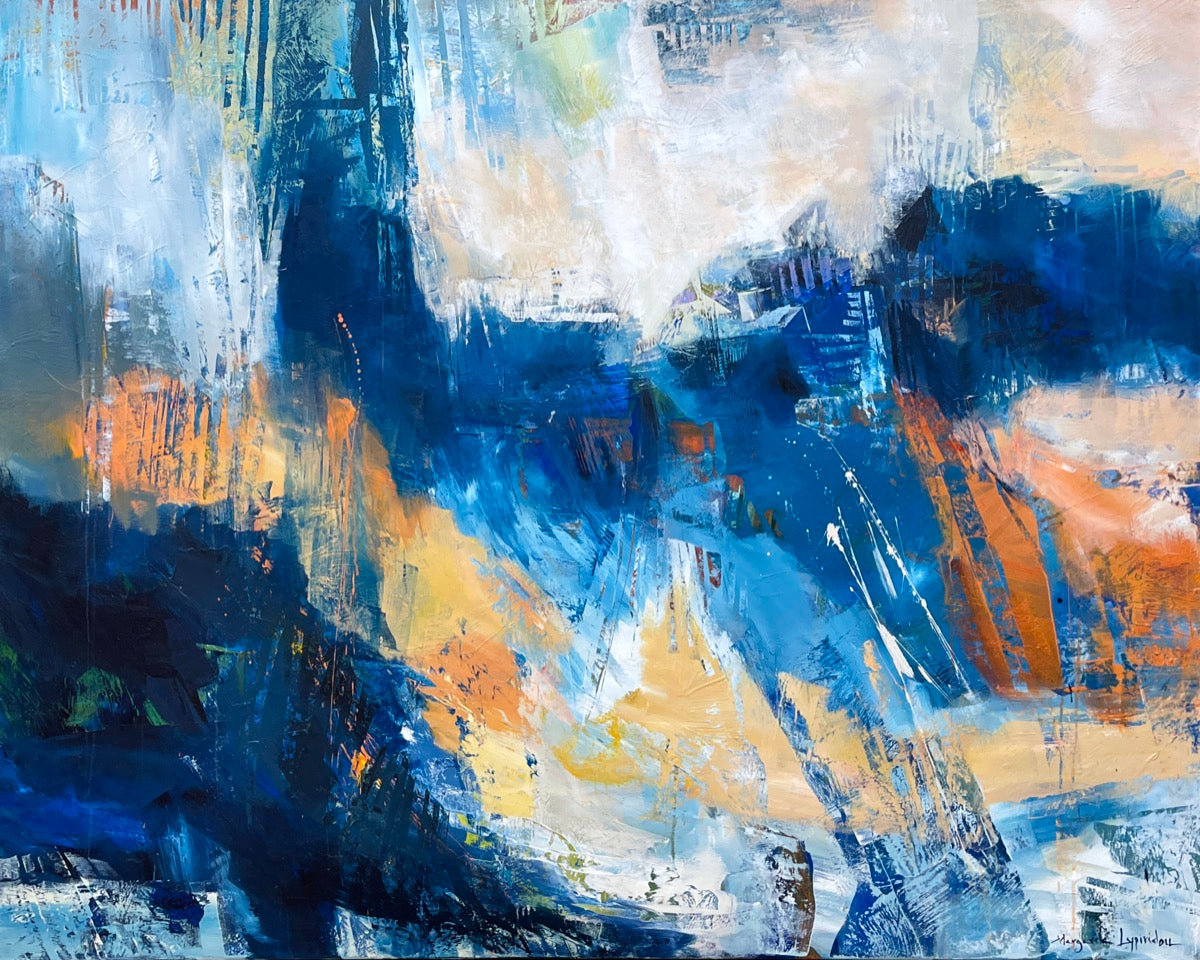 Telltale <br>121.9x152.4x3.8 cm<br>48”x60"x1.5"