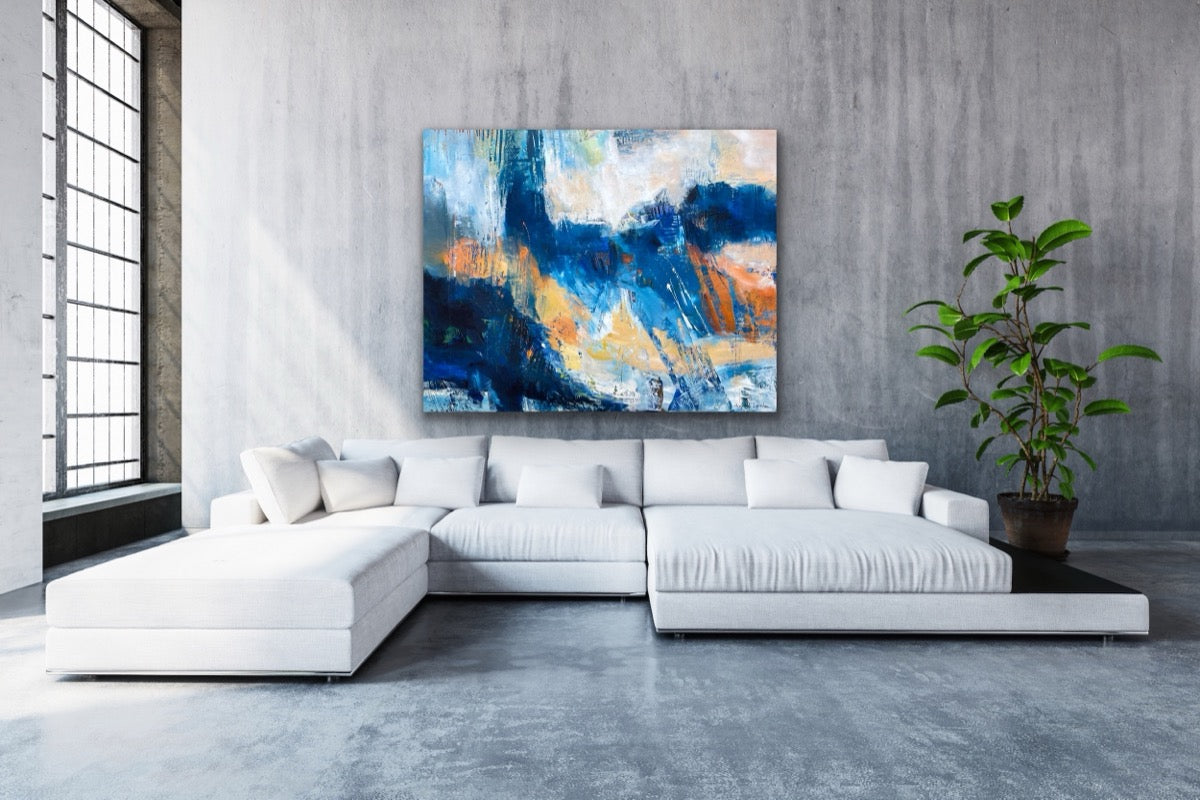 Telltale <br>121.9x152.4x3.8 cm<br>48”x60"x1.5"
