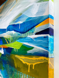 Wishing On A Star <br>60.9x60.9x3.8 cm<br>24”x24"x1.5"