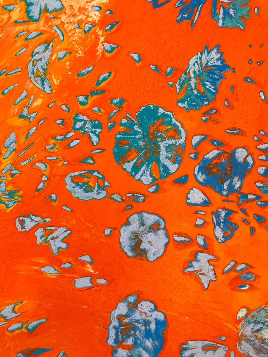 Against The Sun<br>61x61x3.8 cm<br>24"x24"x1.5"