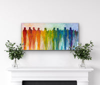 All Together Now<br>54x104x4 cm<br>21.3"x40.9"x1.6"