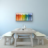All Together Now<br>54x104x4 cm<br>21.3"x40.9"x1.6"