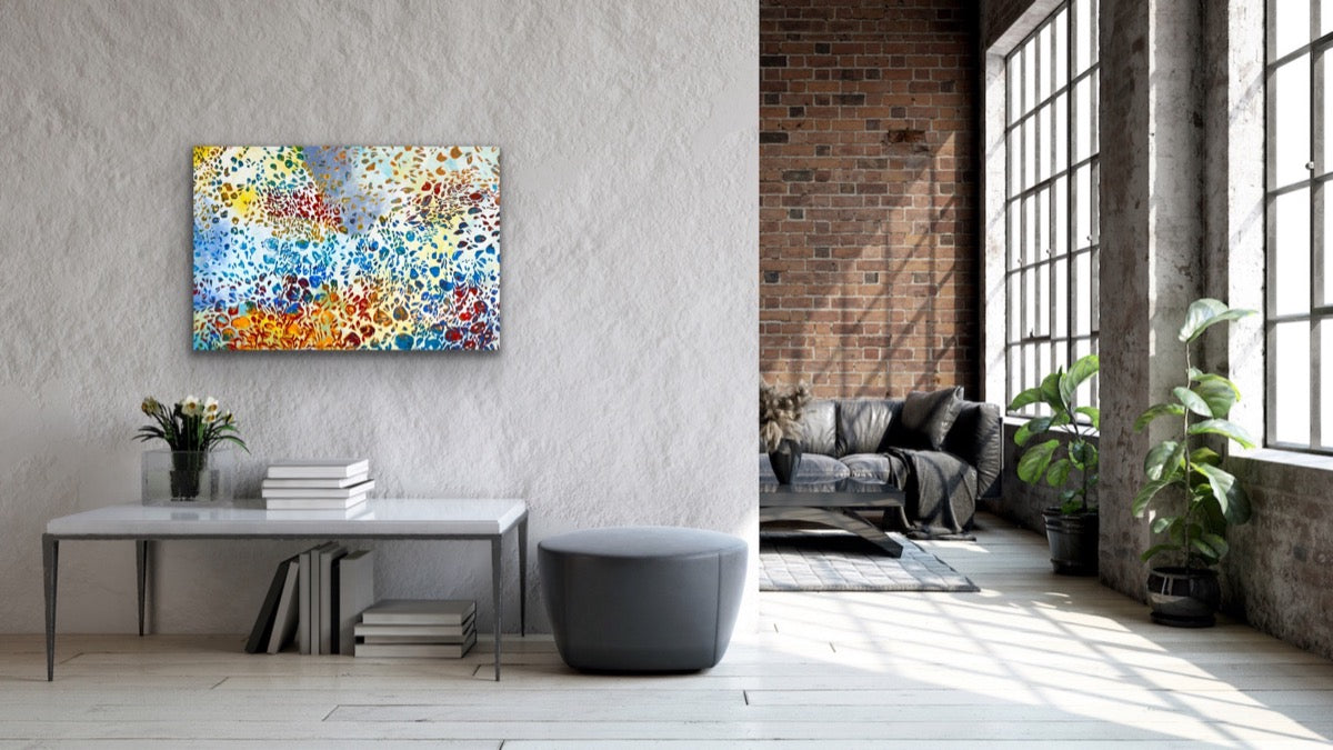 Blowing In The Wind I<br>61x91.4x3.8 cm<br>24"x36"x1.5"