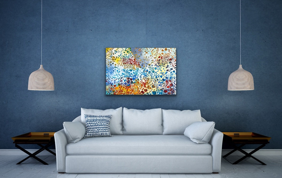 Blowing In The Wind I<br>61x91.4x3.8 cm<br>24"x36"x1.5"