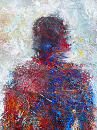 Cloud Walking<br>100x85x3 cm<br>39.4"x33.5"x1.2"