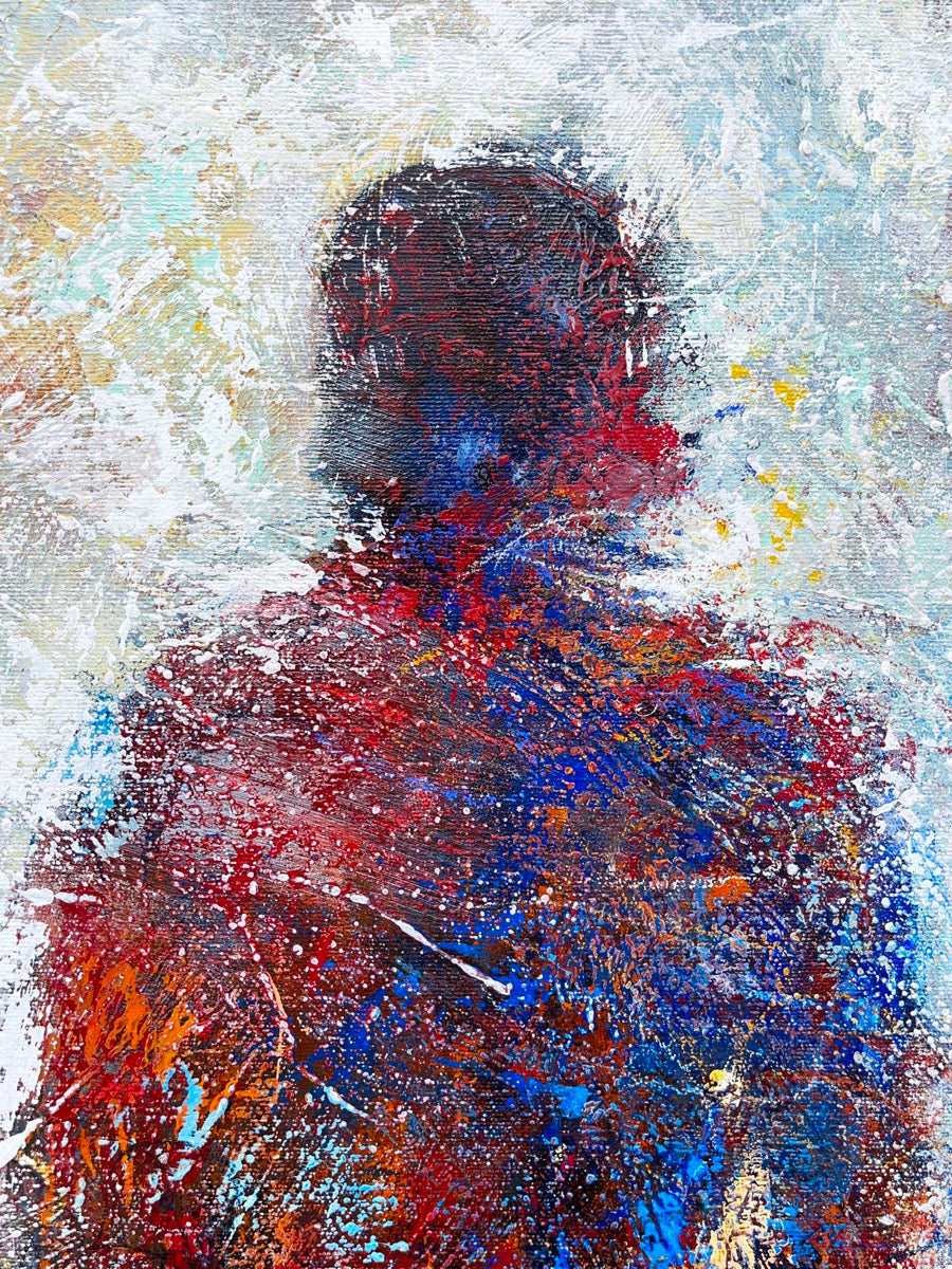 Cloud Walking<br>100x85x3 cm<br>39.4"x33.5"x1.2"