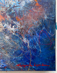 Cloud Walking<br>100x85x3 cm<br>39.4"x33.5"x1.2"