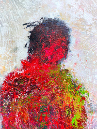 Les flâneurs d’autumn <br>100x100x3 cm<br>39.4”x39.4”x1.2”