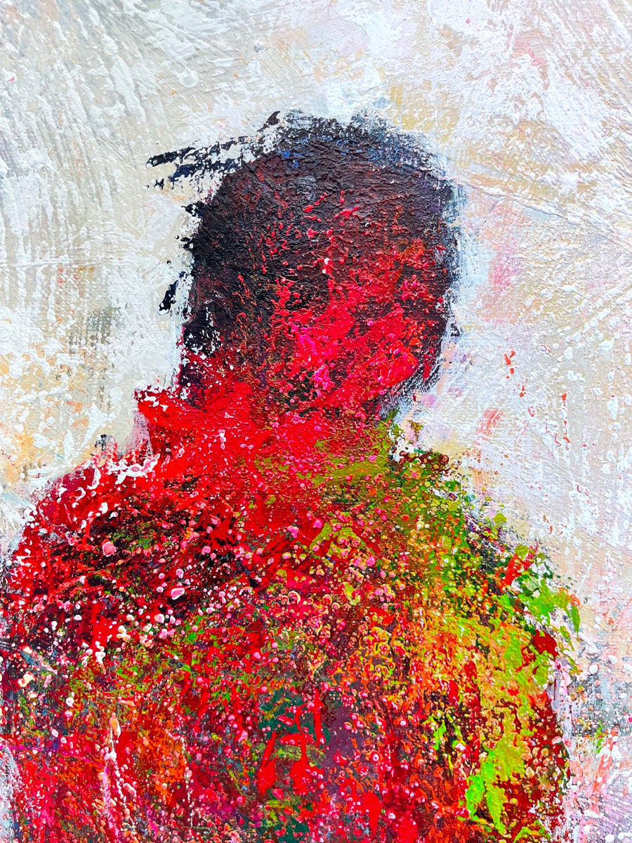 Les flâneurs d’autumn <br>100x100x3 cm<br>39.4”x39.4”x1.2”