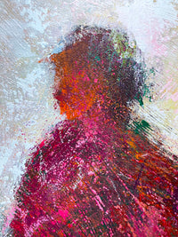 Les flâneurs d’autumn <br>100x100x3 cm<br>39.4”x39.4”x1.2”