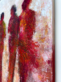 Les flâneurs d’autumn <br>100x100x3 cm<br>39.4”x39.4”x1.2”