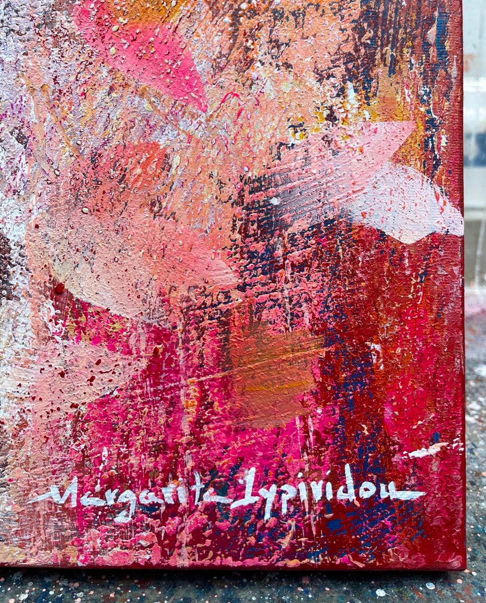Les flâneurs d’autumn <br>100x100x3 cm<br>39.4”x39.4”x1.2”