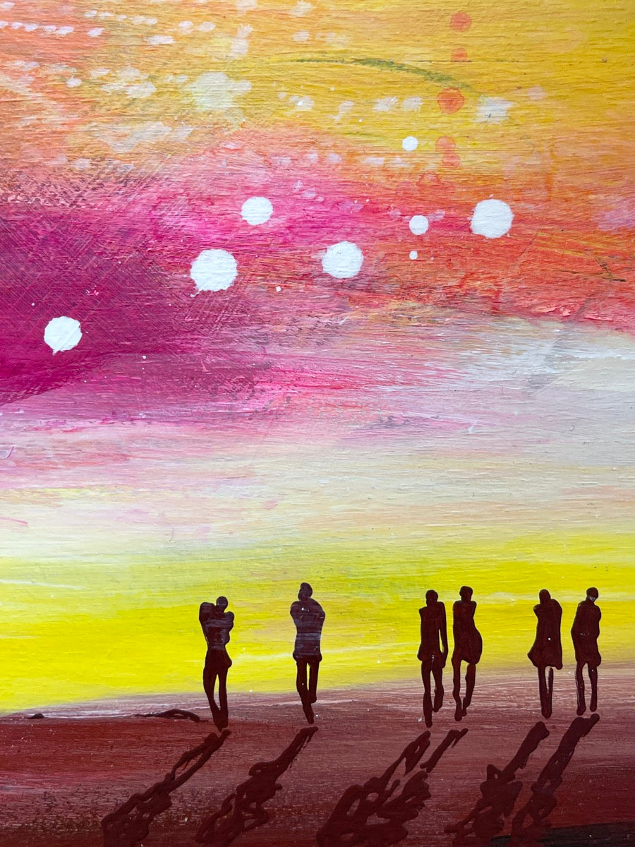 Let’s Dance <br>25x25x3 cm<br>9.8”x9.8”x1.2"