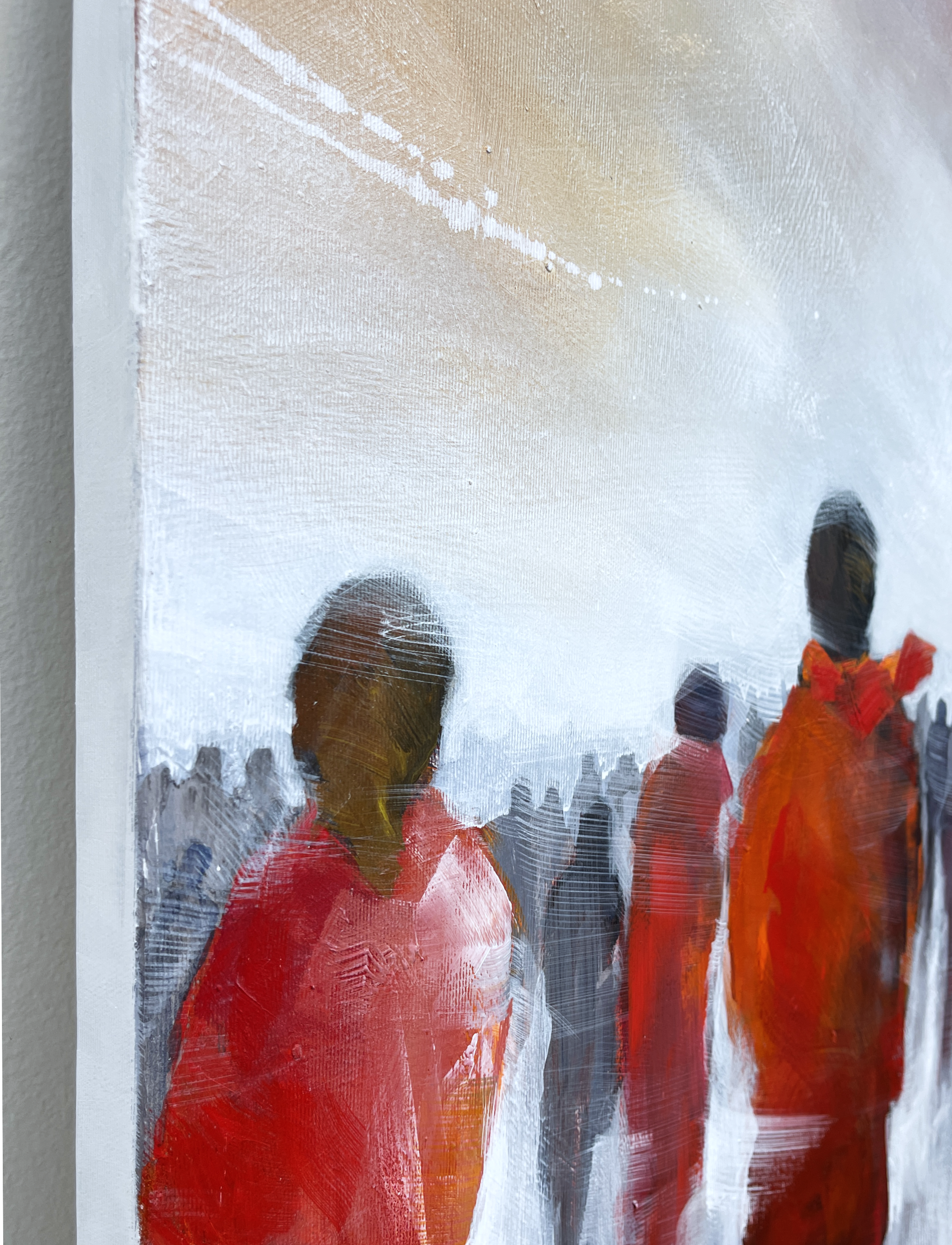 Looking For The One (triptych) <br>100x140x3 cm<br>39.4”x55”x1.2”