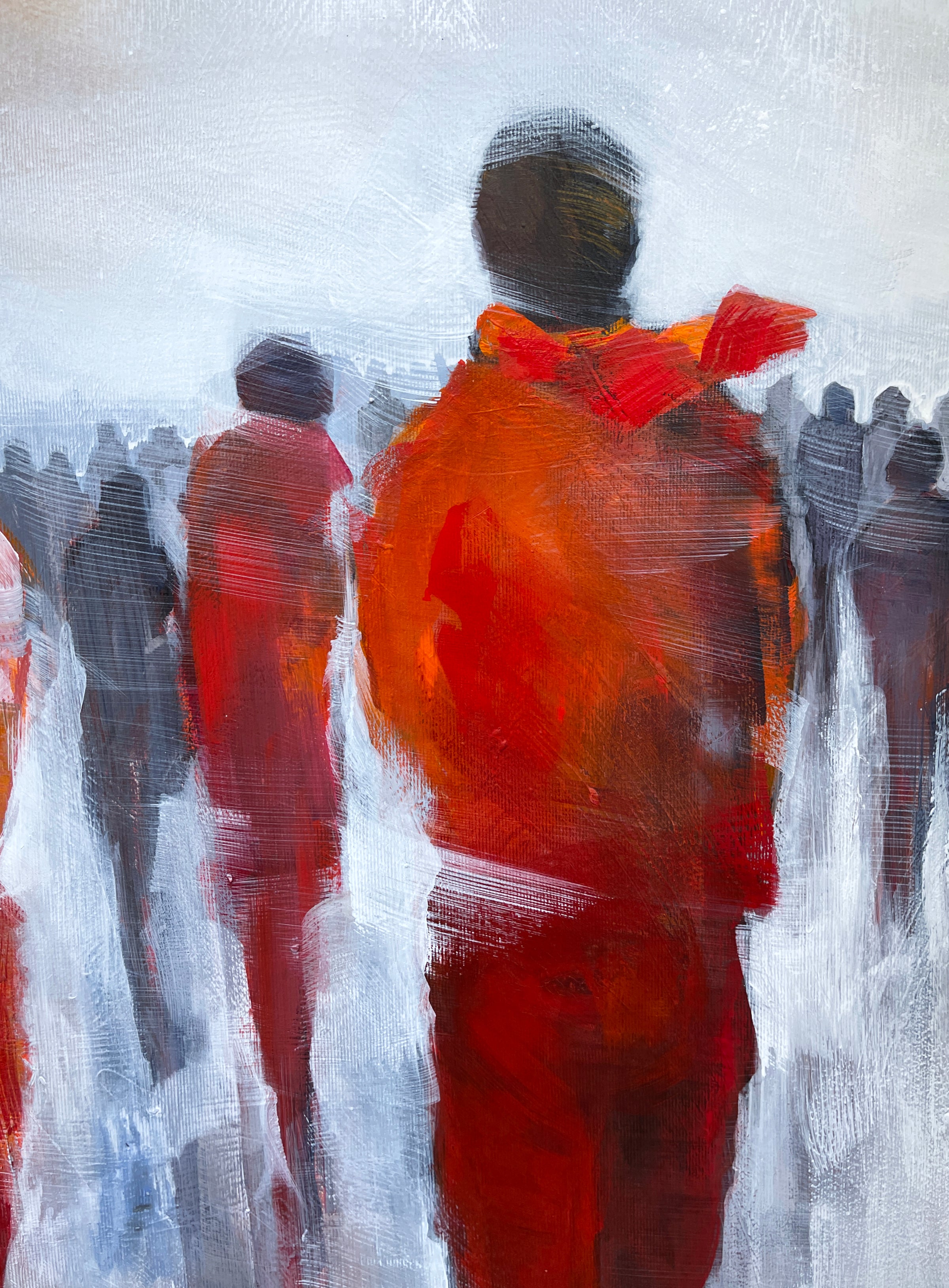 Looking For The One (triptych) <br>100x140x3 cm<br>39.4”x55”x1.2”