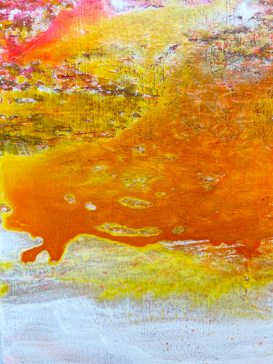 Ode To Summer <br>25x25x3 cm<br>9.8”x9.8”x1.2"