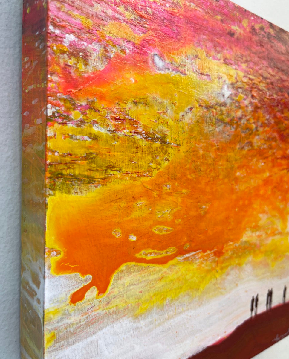 Ode To Summer <br>25x25x3 cm<br>9.8”x9.8”x1.2"