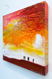 Ode To Summer <br>25x25x3 cm<br>9.8”x9.8”x1.2"