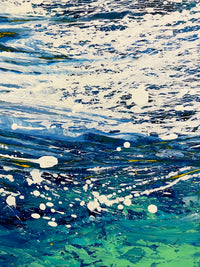 Sea Garden <br>76x76x3 cm<br>30”x30”x1.2"