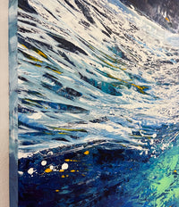 Sea Garden <br>76x76x3 cm<br>30”x30”x1.2"