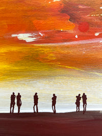 Shooting Stars <br>25x25x3 cm<br>9.8”x9.8”x1.2"