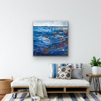 The Size Of Water <br>104x104x3 cm<br>40.9"x40.9"x1.2"