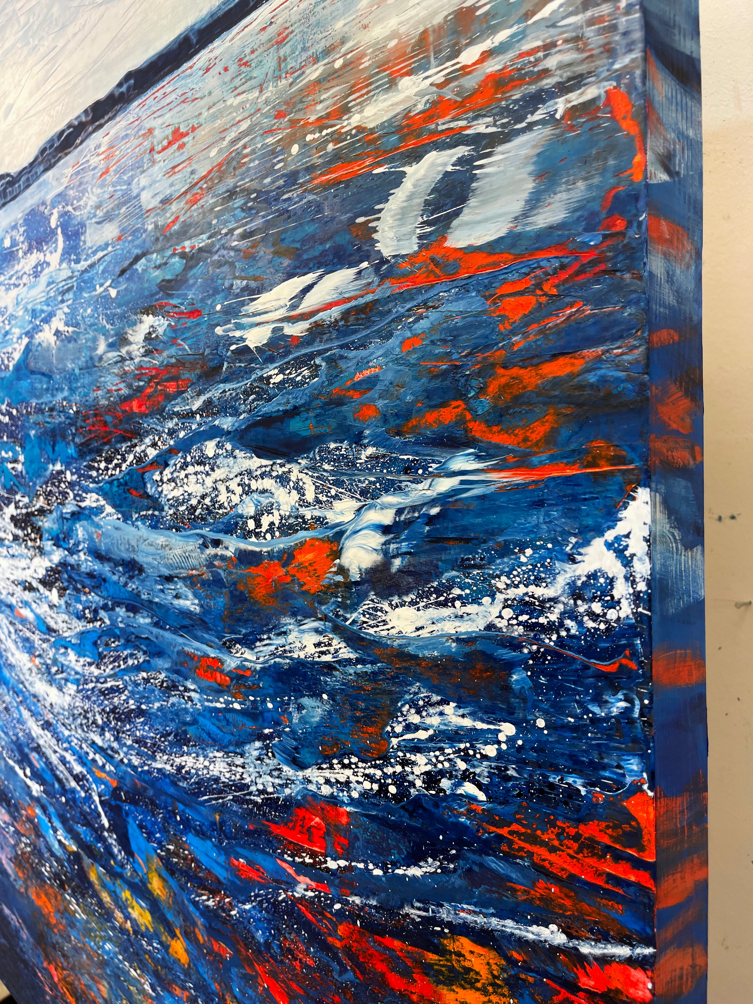 The Size Of Water <br>104x104x3 cm<br>40.9"x40.9"x1.2"